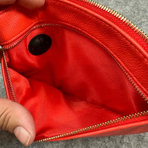 Safe Keeper Coral Red Wristlet Wallet Purse - Picture 4 of 8